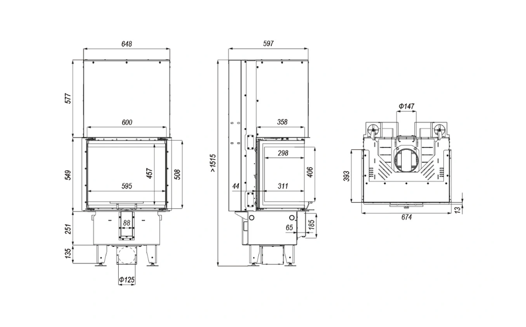 DH XSM-C-G 60/55/40H