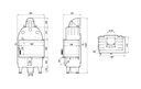 Defro Intra SM-BLMINI 67/47/41 Links 