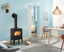 LEDA Kaminofen Allegra Small mit Holzfach