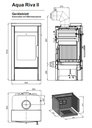 HAAS+SOHN Kaminofen Aqua Riva II easy - wassergeführt