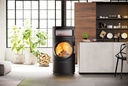 Austroflamm Kaminofen Clou XTRA Back