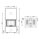 CB Kaminbausatz Neocube P20