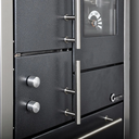 Herd Öko Power 100 rot/Ceran/Abgang rechts oben