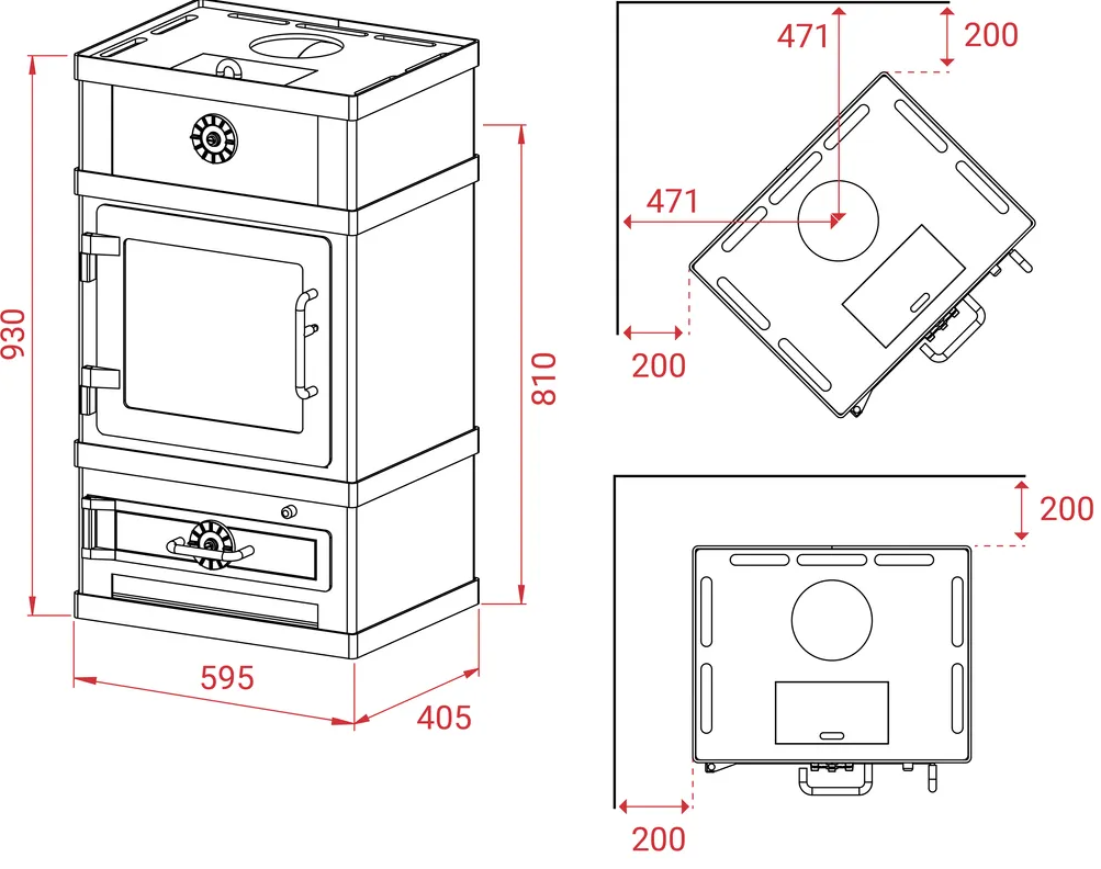 Lotus Kaminofen 2080
