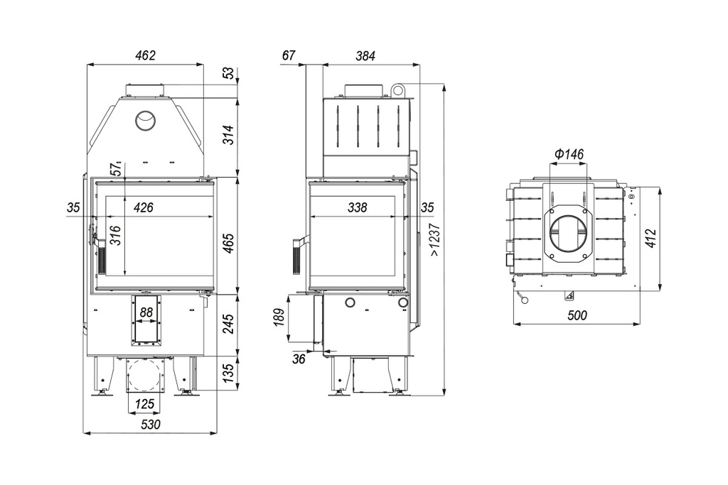Defro Intra XSM-BLMINI 50/47/41 Links