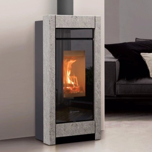 Thermorossi Kaminofen Essenza Evo Wood Stone