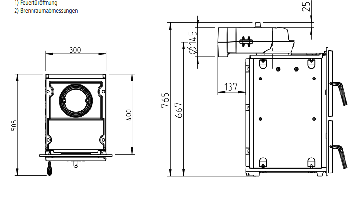 Rubin K15 Frontplatte 640 x 360 mm