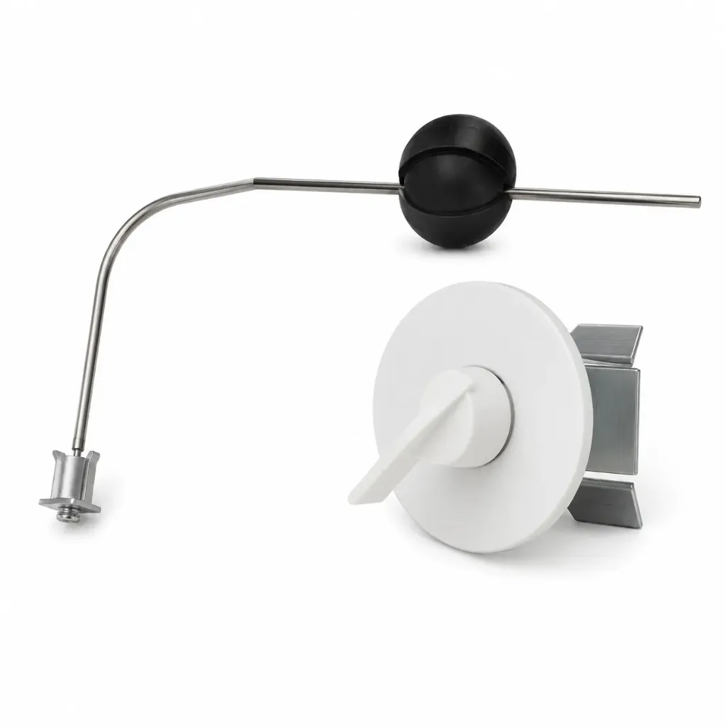 Luftklappen-Set 2 dichtschließend mit Welle und Vierkant CB-tec