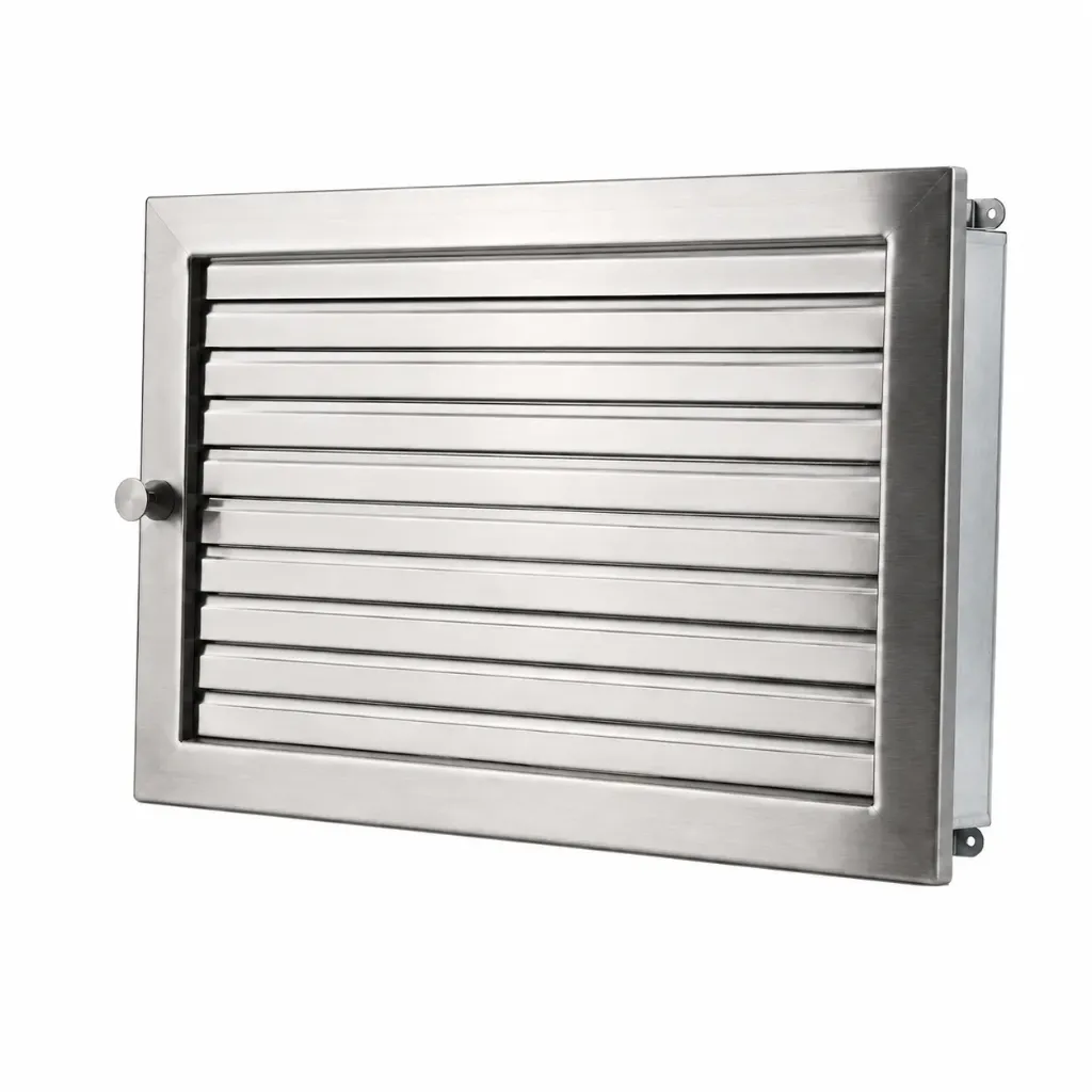 Warmluftgitter Edelstahl exclusiv (matt) CB-tec