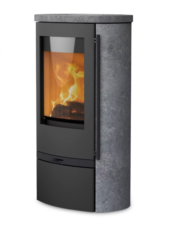 [10344] Lotus Kaminofen Jubilee 25 mit Verkleidung (Speckstein)