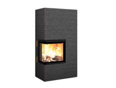 Speicherkamin Monolith D40 Ecke li. Sondermodell CB-tec