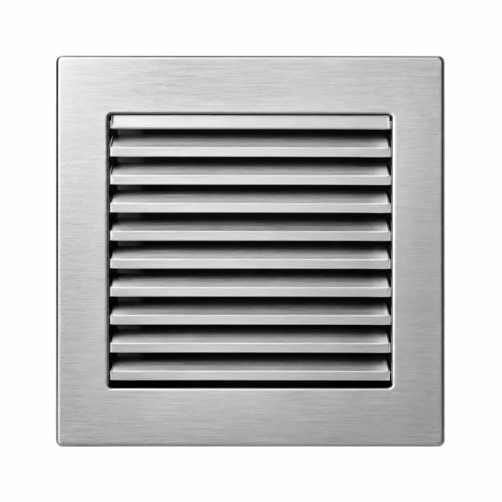 [kg2323mesm] CB-tec Kaltluftgitter Edelstahl modern (matt) (230, 230)