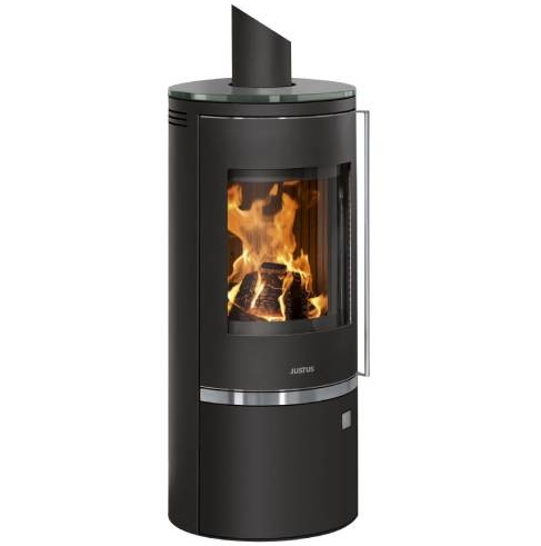 JUSTUS Kaminofen Faro Top 2.0 mit Holzfachtür