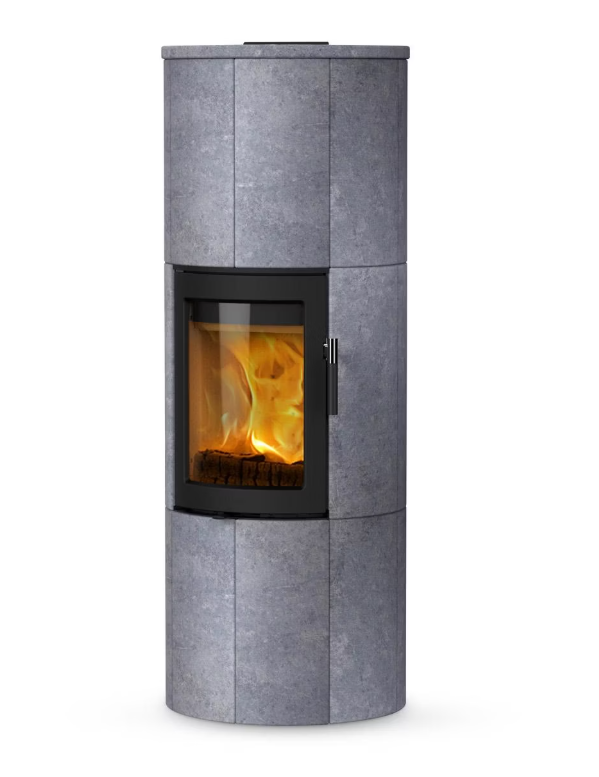 [10131] Lotus Kaminofen Maestro 152 (Magic Tür, Speckstein)