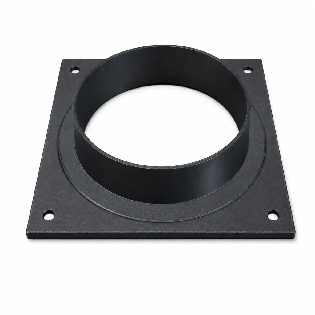 Anschlussstutzen Eingang zu Nachheizkasten HGZ F1/F2 Camina & Schmid