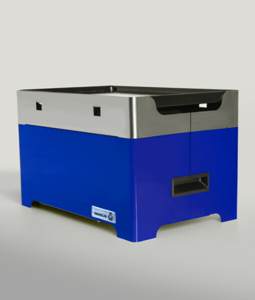 Wamsler Pellettischgrill Garnuli Abmessung Grillfläche (mm): 402×262 (blau)