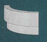 [1043824] BRULA BRULApor K-Radius-Ganzteilsockel (R440, Gewicht 14,3 kg)