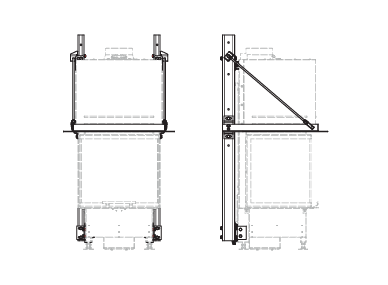 Tragrahmensystem Ekko U 55/45 