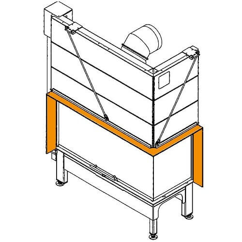 Spartherm Blende zu Varia 2L/2R-62h