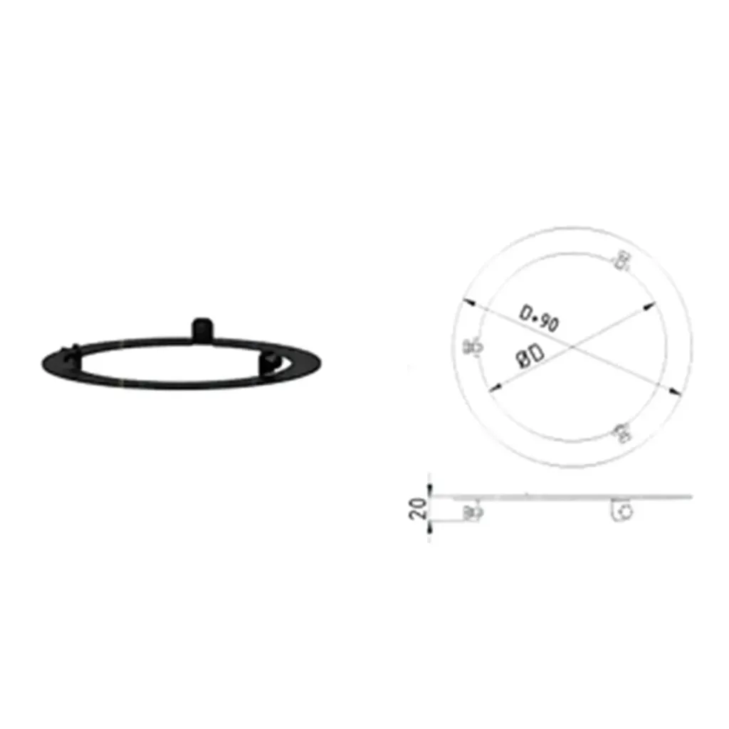 Abdeckring Duo Muldenthaler