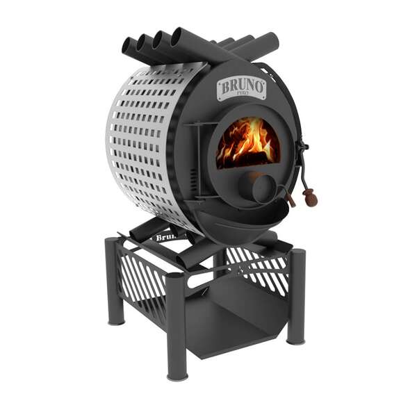 Bruno Pyro II incl. Untergestell Compact + Seitenverkleidung