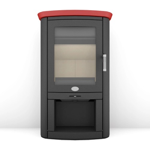 Rio S Steel Deckel kirschrot Max Blank