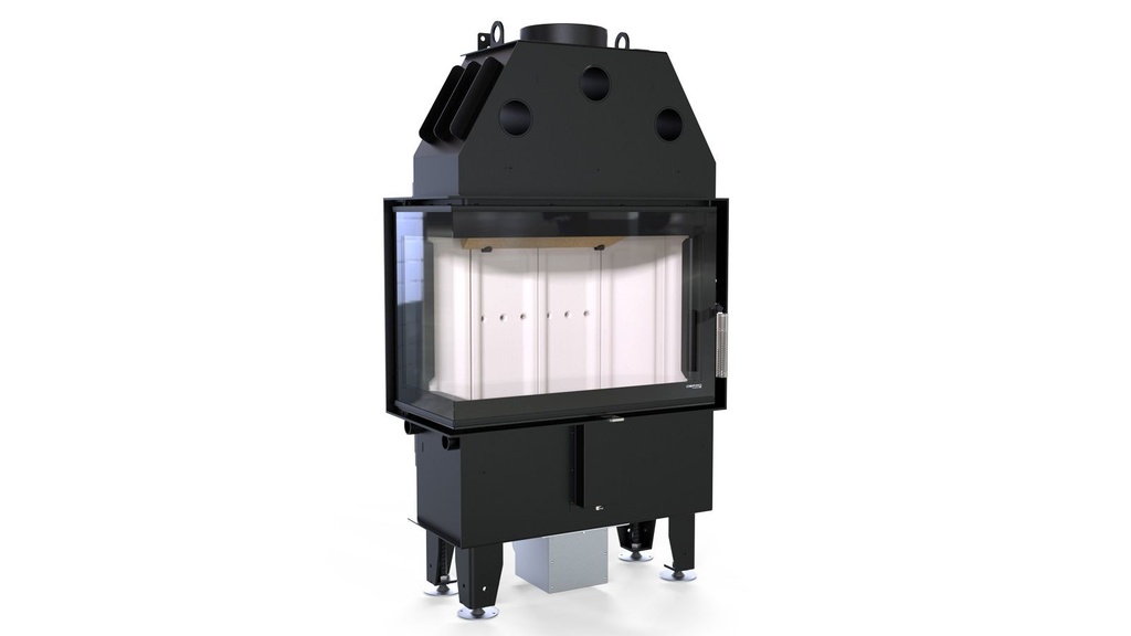 DEFRO Kamineinsatz Intra S BL SLIM 67/34/47