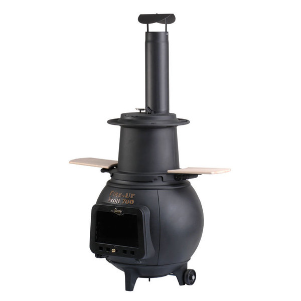 [1003-00494] LEDA Gartengrill Troll Guss Basisset