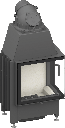 Camina & Schmid Kamineinsatz Ekko R 55(34)s