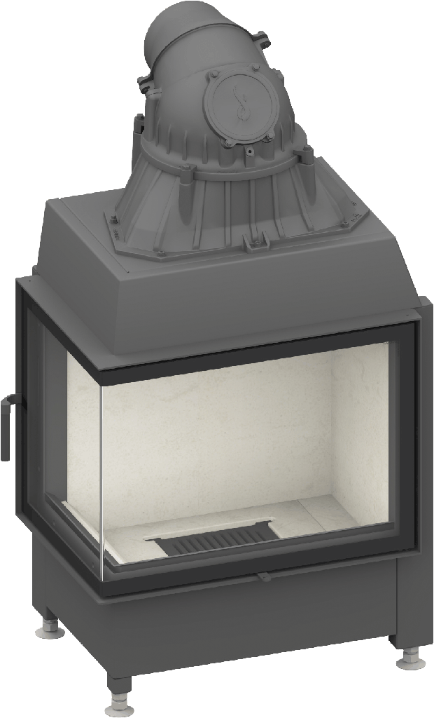 Camina & Schmid Kamineinsatz Ekko L 67(45)s (steglos) 