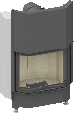 Camina & Schmid Kamineinsatz Pano 67h