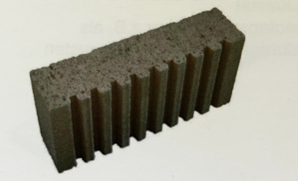Schamotte Normalformat Radeburg mit Rille