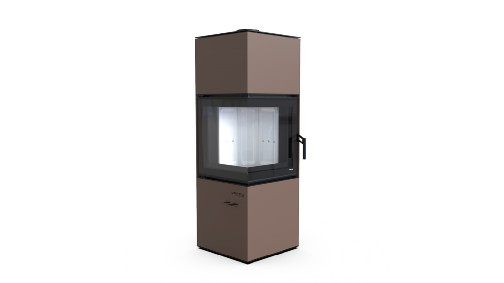 DEFRO Kaminofen Quadroom