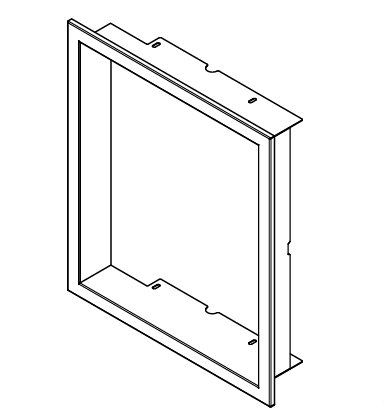 DEFRO Blendrahmen M30 Deep/tief