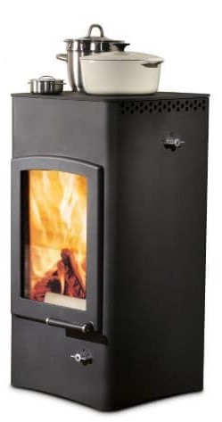 Austroflamm Kaminofen Lucy Cook mit Kochplatte