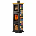 Florenz mit Backfach Max Blank Kaminofen