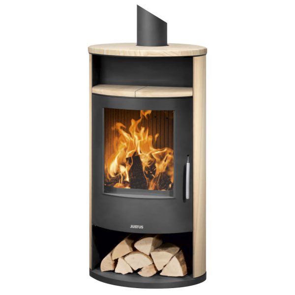 Island 7 2.0 JUSTUS Kaminofen