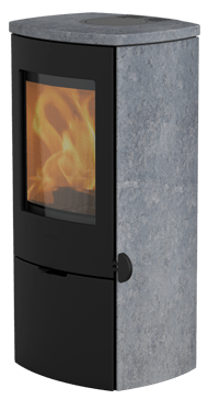 Lotus Kaminofen Mondo 30 mit Verkleidung
