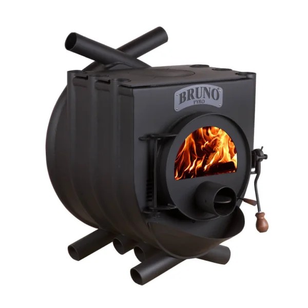 Bruno Pyro II mit Herdplatte incl. Seitenbleche+Untergestell Rondo