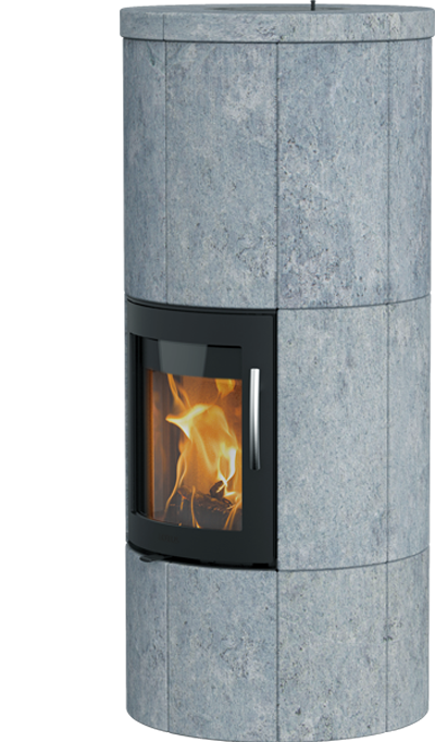 Lotus Kaminofen M Basic (grau)