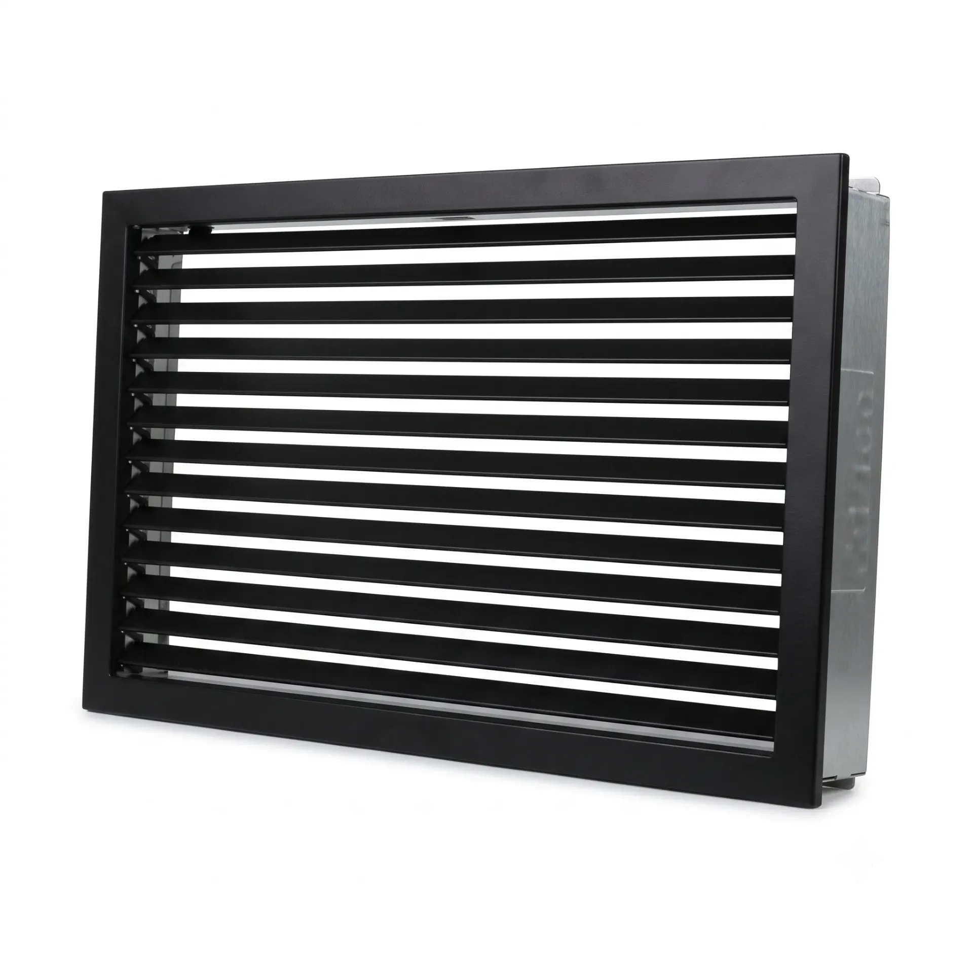 Kaltluftgitter Aufputz schwarz CB-tec