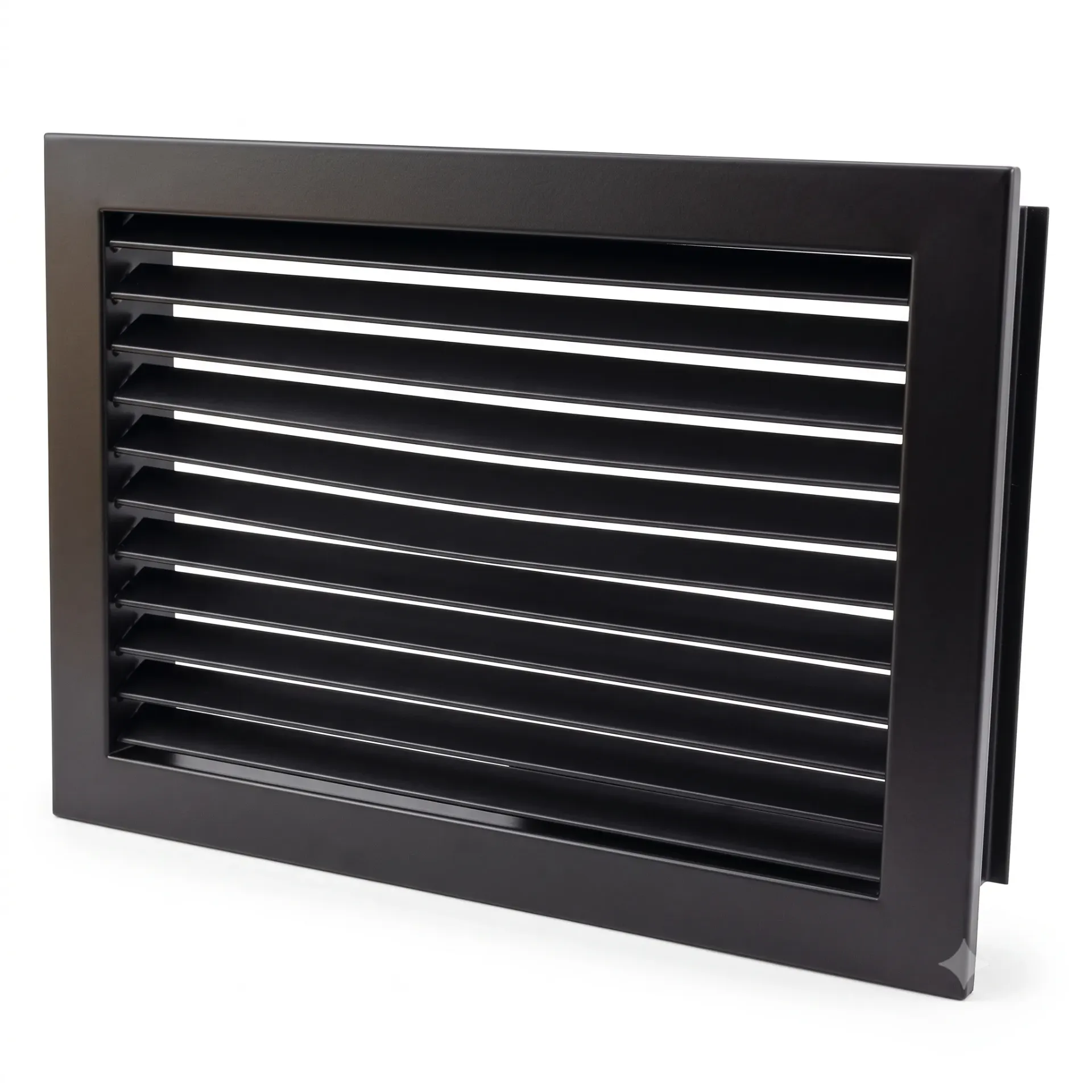 Kaltluftgitter putzbündig schwarz CB-tec