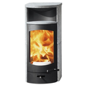 Flok mit Warmhaltefach Austroflamm Kaminofen
