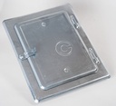 Fischer Kamintür verzinkt mit Hebel 140 x 200 mm 2557006