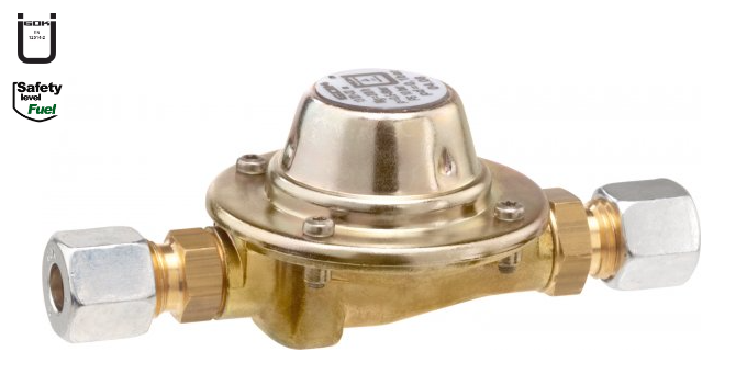 [251301] Öldruckregler 0,5-8bar für 8mm Cu-Rohr