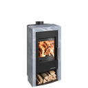 HAAS+SOHN Kaminofen Pyrus easy mit Holzfach Sondermodell