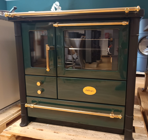 [LHVASA080GNR] Lohberger Herd Salzburg Vario SA80 grün mit Sichtfenster