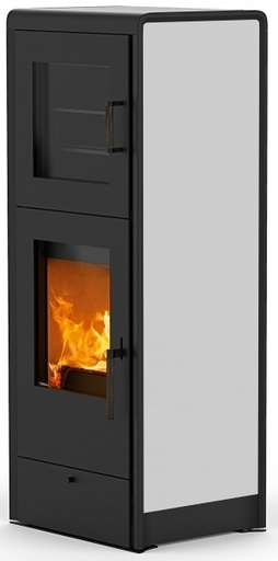 [E16044] RIKA Kaminofen Back