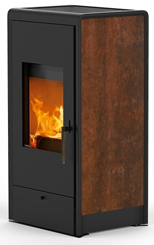 RIKA Kaminofen Cook mit Ceran Kochplatte Sondermodell