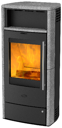 [K5924] Fireplace Dauerbrandofen Torino DBO  